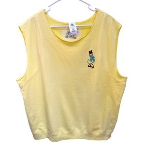 Disney Daisy Duck Cut Off Shirt Size XL